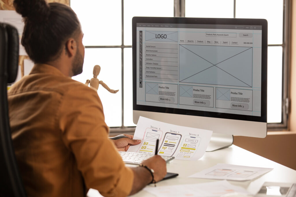 Professional website redesign services for UK businesses