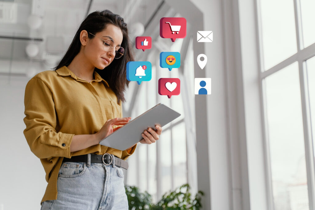 brand-consistent social media visual design