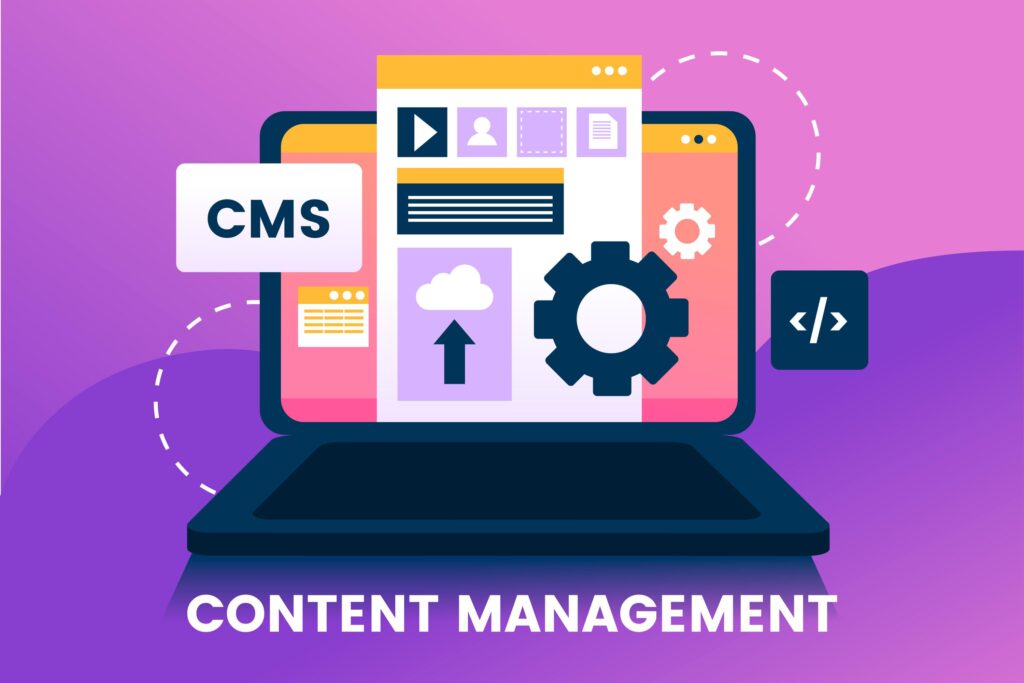 CMS website design company creating structured content management systems