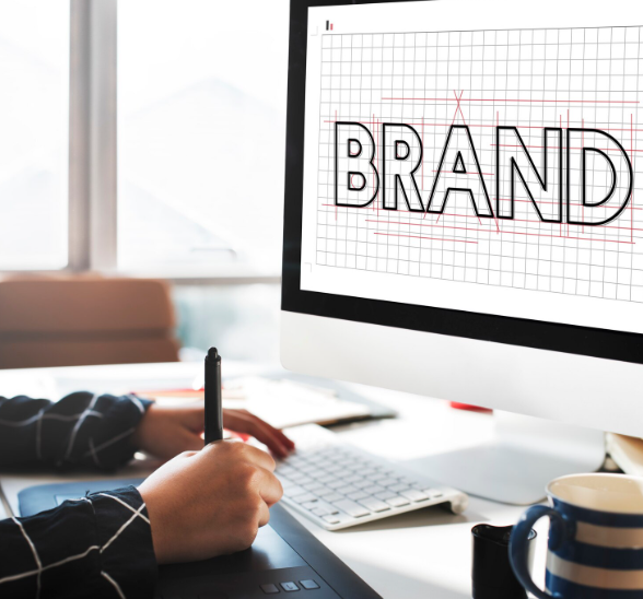 brand identity book layout typography system