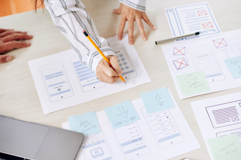 User experience design analytics and conversion improvement