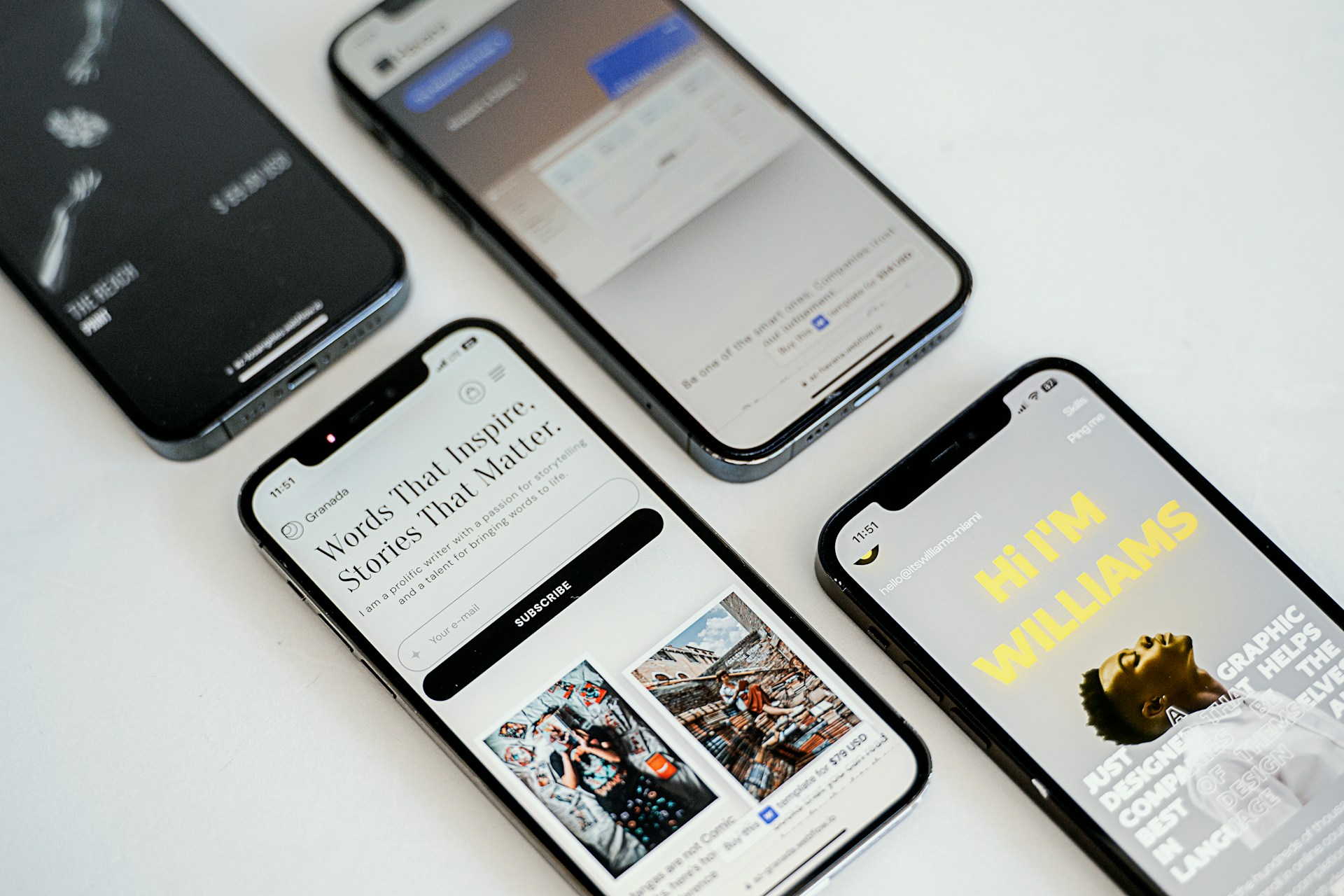 Responsive WordPress web design for mobile devices